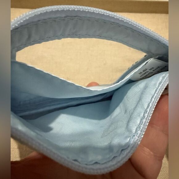 Vera Bradley Sea Life ID Coin Purse Wallet Keychain – Beachy Ocean Print - Picture 5 of 17